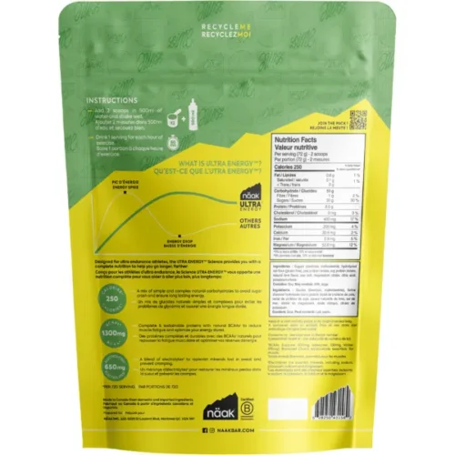 Naak Ultra Energy Drink 720 grs - Imagen 2