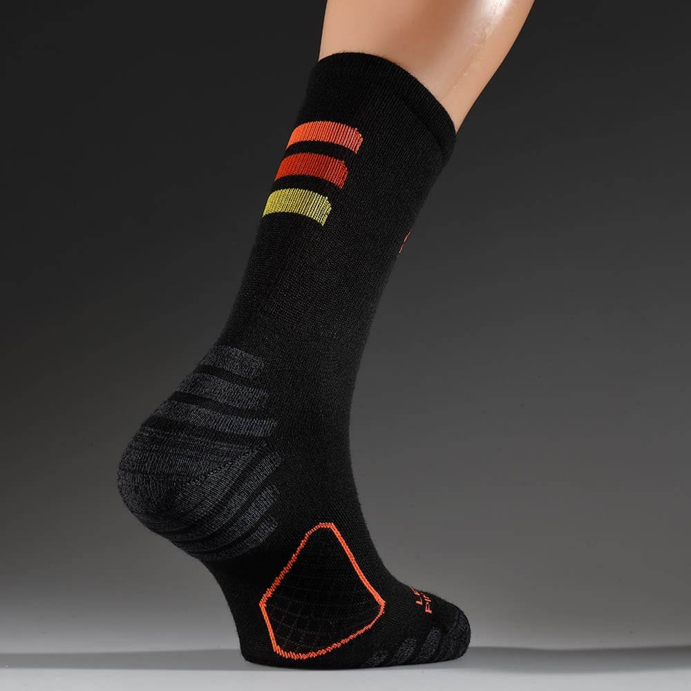 Calcetines Pimiento Negro Trail Merino - Imagen 2