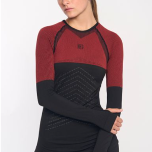Camiseta Andoya M/L Fibra Carbono W
